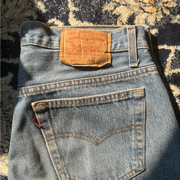 Vintage Levis Strauss & Co. Men’s 501 Jeans - Picture 3 of 3